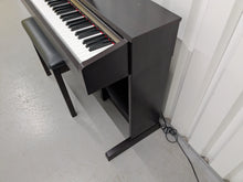 Load image into Gallery viewer, Yamaha Clavinova CLP-320 Digital Piano and stool in dark rosewood stock #25180