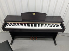 Load image into Gallery viewer, Yamaha Clavinova CLP-320 Digital Piano and stool in dark rosewood stock #25180