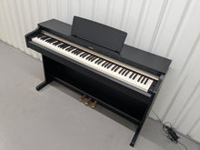 Load image into Gallery viewer, Yamaha Arius YDP-162 Digital Piano in satin black, clavinova keyboard stock #25175
