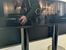 Load image into Gallery viewer, Yamaha Clavinova CVP-109PE Digital Piano in glossy polished black stock # 25174