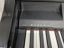 Load image into Gallery viewer, Yamaha Clavinova CVP-109PE Digital Piano in glossy polished black stock # 25174