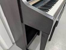 Load image into Gallery viewer, YAMAHA CLAVINOVA CLP-370 DIGITAL PIANO + STOOL IN DARK ROSEWOOD stock nr 25162