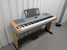 Load image into Gallery viewer, Yamaha DGX-640 88 Key Weighted Keys Portable Grand, stand, 3 pedals stock # 25196