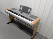 Load image into Gallery viewer, Yamaha DGX-640 88 Key Weighted Keys Portable Grand, stand, 3 pedals stock # 25196
