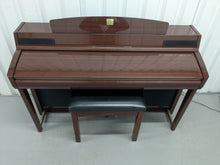 Load image into Gallery viewer, Yamaha Clavinova CLP-280 in Polished Mahogany with matching stool stock nr 25188
