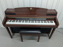 Load image into Gallery viewer, Yamaha Clavinova CLP-280 in Polished Mahogany with matching stool stock nr 25188
