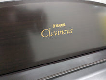 Load image into Gallery viewer, Yamaha Clavinova CVP-107 digital piano arranger glossy dark rosewood stock 25173