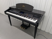 Load image into Gallery viewer, Yamaha Clavinova CVP-107 digital piano arranger glossy dark rosewood stock 25173