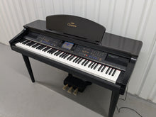 Load image into Gallery viewer, Yamaha Clavinova CVP-107 digital piano arranger glossy dark rosewood stock 25173