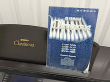 Load image into Gallery viewer, Yamaha Clavinova CVP-107 digital piano arranger glossy dark rosewood stock 25173