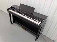 Load image into Gallery viewer, Yamaha clavinova CLP-825 digital piano and stool in dark rosewood stock #25198