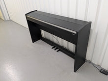 Load image into Gallery viewer, Roland F130R compact slim size Digital Piano in black stock # 25187