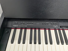 Load image into Gallery viewer, Roland F130R compact slim size Digital Piano in black stock # 25187