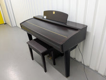 Load image into Gallery viewer, YAMAHA CLAVINOVA CVP-307 DIGITAL PIANO ARRANGER IN DARK ROSEWOOD STOCK #25191