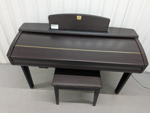 Load image into Gallery viewer, YAMAHA CLAVINOVA CVP-307 DIGITAL PIANO ARRANGER IN DARK ROSEWOOD STOCK #25191