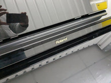 Load image into Gallery viewer, Roland HP-3e Digital Piano and stool in glossy black polished ebony Stock #25199