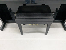 Load image into Gallery viewer, Roland HP-3e Digital Piano and stool in glossy black polished ebony Stock #25199