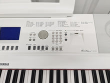 Load image into Gallery viewer, Yamaha DGX-650 in white 88 Weighted Keys Portable Grand 3 pedals stock #25201