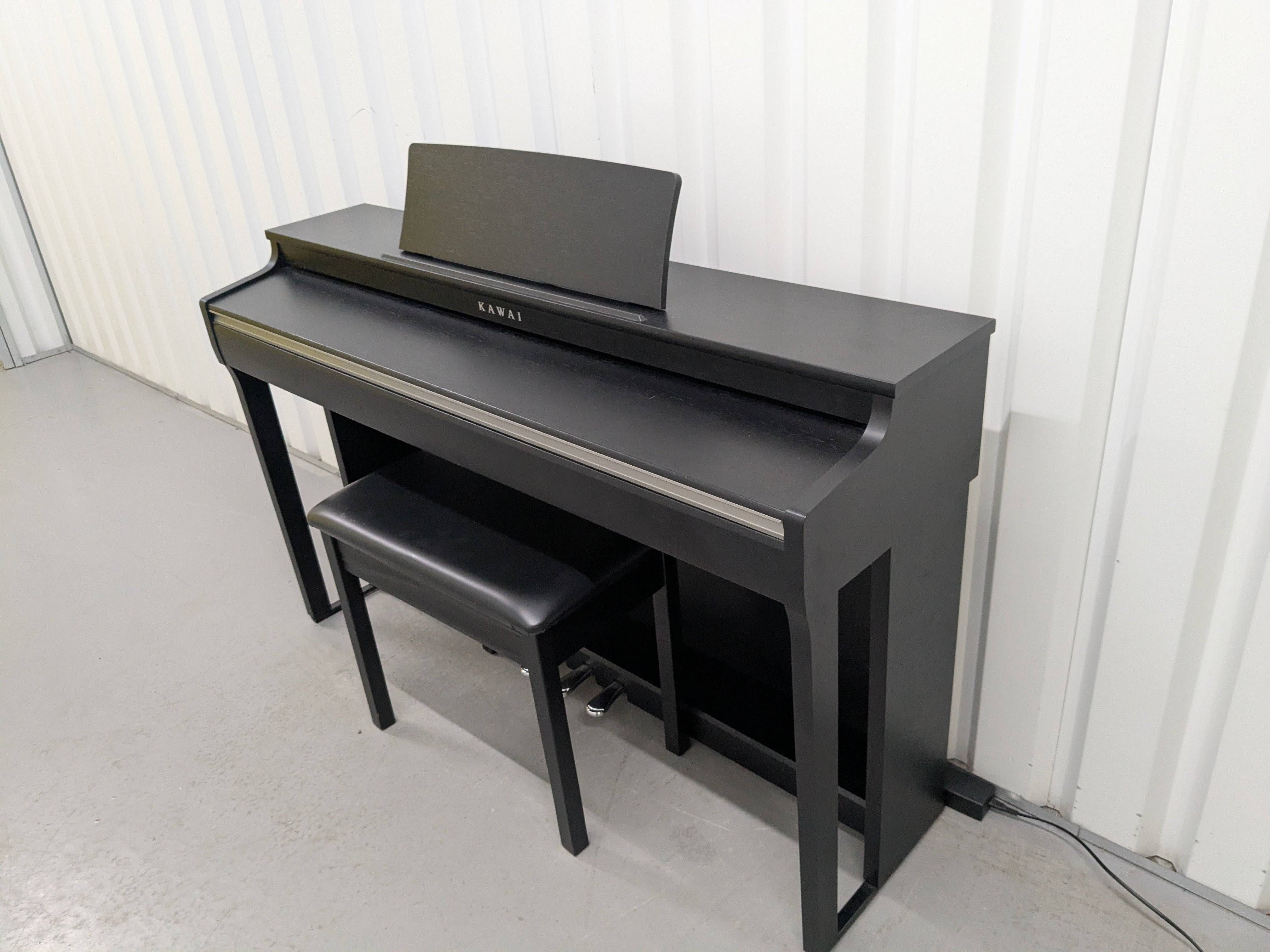 Kawai CN27 digital piano and stool in satin black finish stock