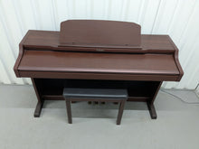Load image into Gallery viewer, TECHNICS SX-PX552 DIGITAL PIANO AND STOOL IN MAHOGANY stock number 25212