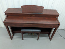 Load image into Gallery viewer, Yamaha Clavinova CLP-430 Digital Piano and stool in mahogany stock #25211