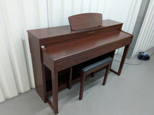 Load image into Gallery viewer, Yamaha Clavinova CLP-430 Digital Piano and stool in mahogany stock #25211