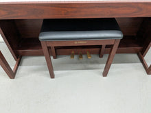Load image into Gallery viewer, Yamaha Clavinova CLP-430 Digital Piano and stool in mahogany stock #25211