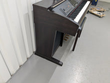 Load image into Gallery viewer, Yamaha Clavinova CVP-305 Digital Piano arranger + stool in dark rosewood stock #25203