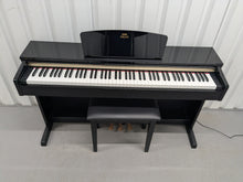 Load image into Gallery viewer, Yamaha Arius YDP-C71PE Digital Piano in polished ebony glossy black stock #25231
