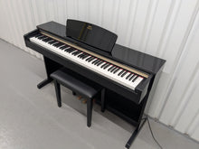 Load image into Gallery viewer, Yamaha Arius YDP-C71PE Digital Piano in polished ebony glossy black stock #25231