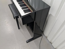 Load image into Gallery viewer, Yamaha Arius YDP-C71PE Digital Piano in polished ebony glossy black stock #25231