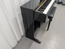 Load image into Gallery viewer, Yamaha Arius YDP-C71PE Digital Piano in polished ebony glossy black stock #25231
