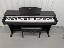 Load image into Gallery viewer, Yamaha Arius YDP-141 digital piano and stool in rosewood finish stock #25225