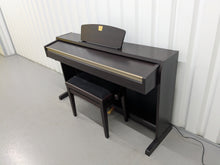 Load image into Gallery viewer, Yamaha Clavinova CLP-220 digital piano and stool in rosewood stock #25224