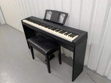 Load image into Gallery viewer, Yamaha P-35 Weighted Keys Portable piano + stand + pedal +stool stock #25221