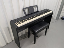 Load image into Gallery viewer, Yamaha P-35 Weighted Keys Portable piano + stand + pedal +stool stock #25221