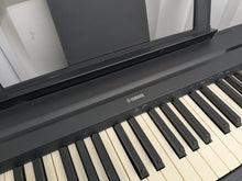 Load image into Gallery viewer, Yamaha P-35 Weighted Keys Portable piano + stand + pedal +stool stock #25221