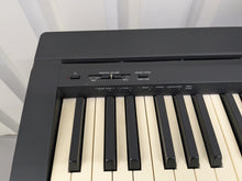 Load image into Gallery viewer, Yamaha P-35 Weighted Keys Portable piano + stand + pedal +stool stock #25221