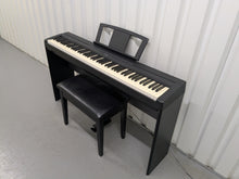 Load image into Gallery viewer, Yamaha P-35 Weighted Keys Portable piano + stand + pedal +stool stock #25221