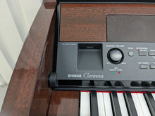 Load image into Gallery viewer, Yamaha Clavinova CVP-403 Polished Mahogany Digital Piano arranger stock #25234