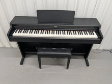 Load image into Gallery viewer, Yamaha Arius YDP-164 Digital Piano in black clavinova keyboard stock #25236