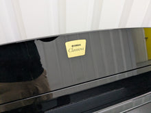 Load image into Gallery viewer, Yamaha Clavinova CLP-230PE piano +stool polished ebony glossy black stock # 25228