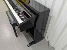 Load image into Gallery viewer, Yamaha Clavinova CLP-230PE piano +stool polished ebony glossy black stock # 25228