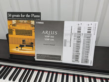 Load image into Gallery viewer, Yamaha Arius YDP-141 digital piano and stool in rosewood finish stock #25250