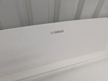 Load image into Gallery viewer, Yamaha Arius YDP-145 digital piano and stool in satin white finish stock nr 25252