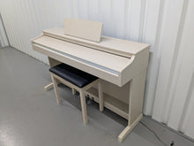 Load image into Gallery viewer, Yamaha Arius YDP-163 digital piano and stool in white ash finish stock #25255