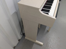 Load image into Gallery viewer, Yamaha Arius YDP-163 digital piano and stool in white ash finish stock #25255