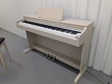 Load image into Gallery viewer, Yamaha Arius YDP-163 digital piano and stool in white ash finish stock #25255