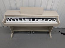 Load image into Gallery viewer, Yamaha Arius YDP-163 digital piano and stool in white ash finish stock #25255
