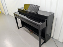 Load image into Gallery viewer, Yamaha Clavinova CLP-470 digital piano polished ebony glossy black stock #25259